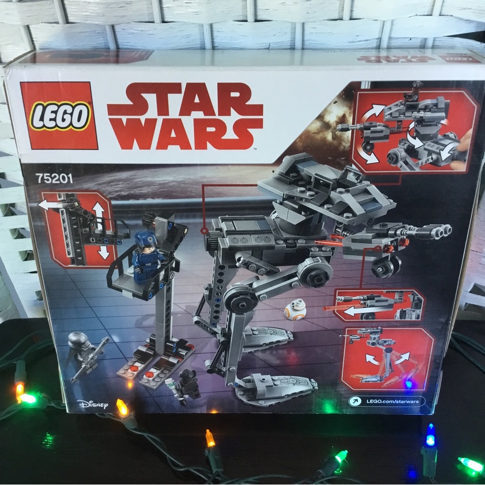 Lego Star Wars 1st Order AT ST 75201 New with slight creases on box - Picture 15 of 16